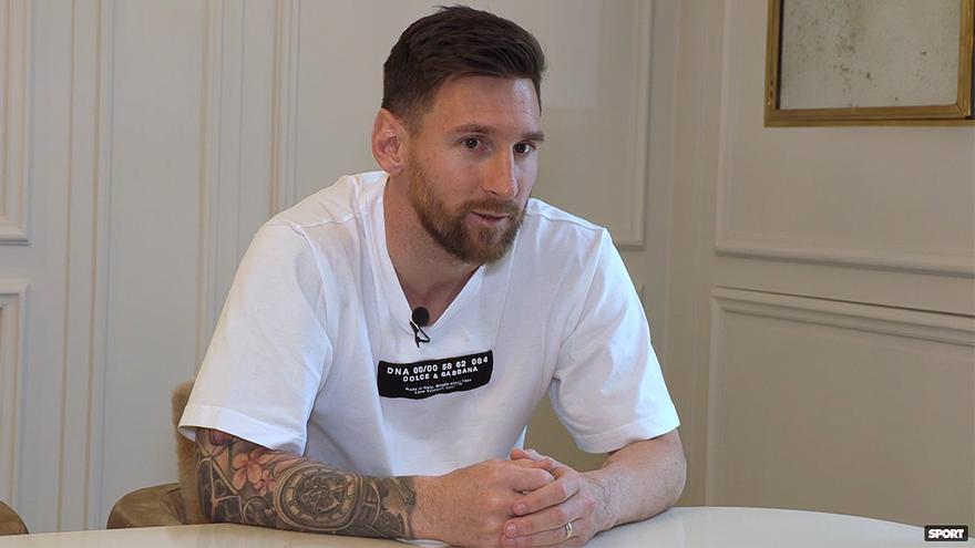 Messi: "Vine al PSG para ganar títulos y en concreto la Champions"