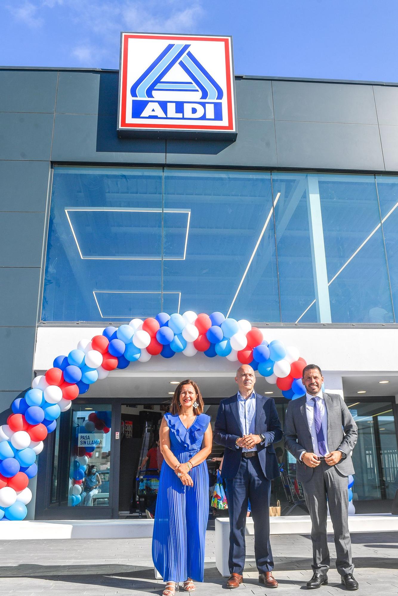 Inauguración del ALDI en Telde