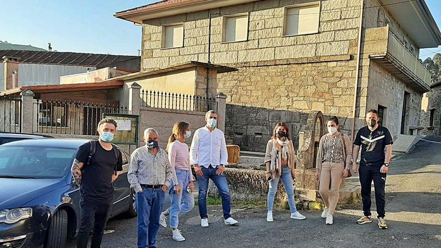 Reunión del PSOE por el proyecto Campo das Rosas.