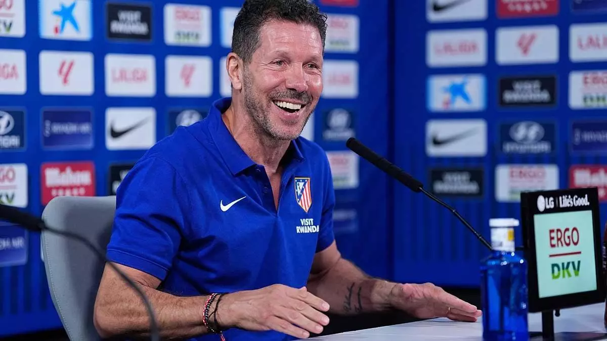 Simeone: "Soy admirador de Mourinho desde hace muchísimo tiempo"