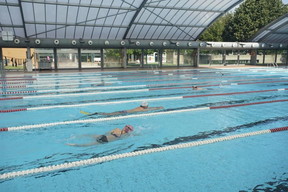 Les piscines de Sant ponç reobertes.