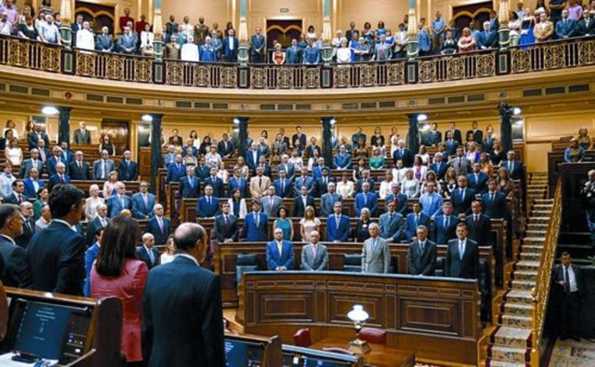 Diputats de totsels partits en una sessió del Congrés del juny passat.