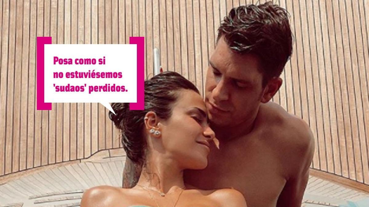 Diego Matamoros y Carla Barber al sol
