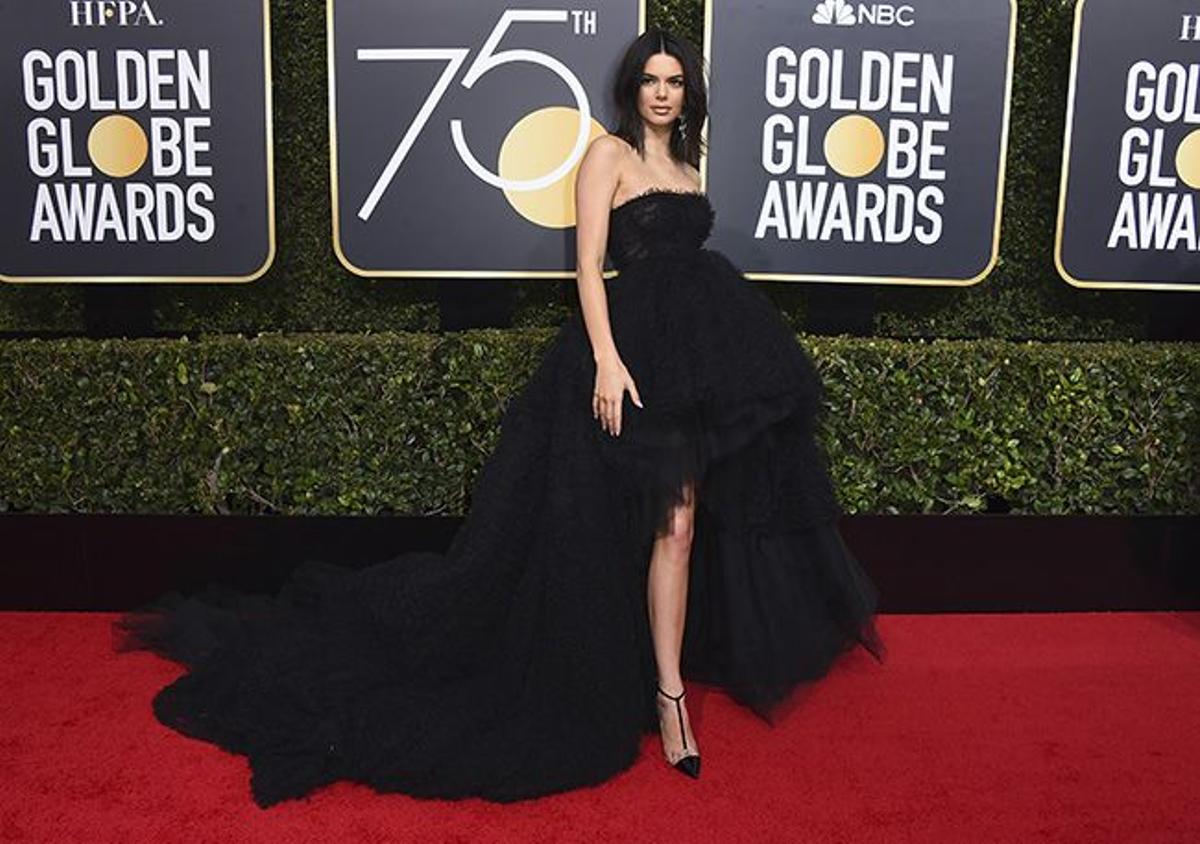 Kendall Jenner en los Globos de Oro 2018