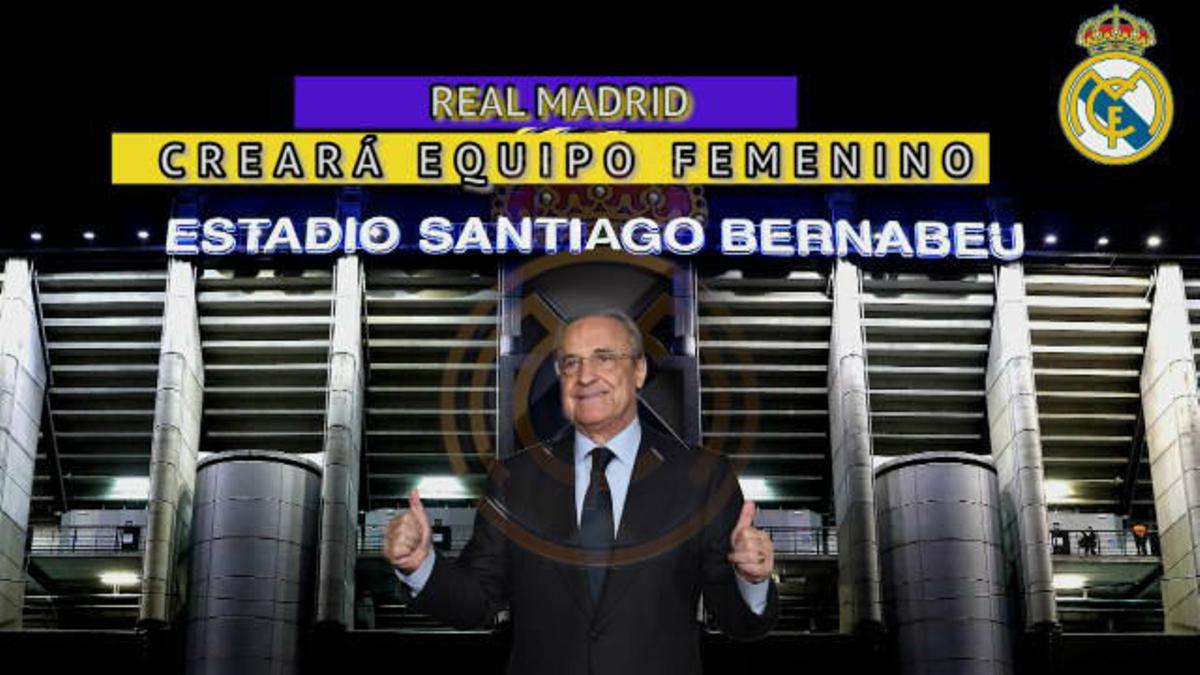 El Real Madrid tendrá equipo femenino de fútbol gracias al CD Tacón