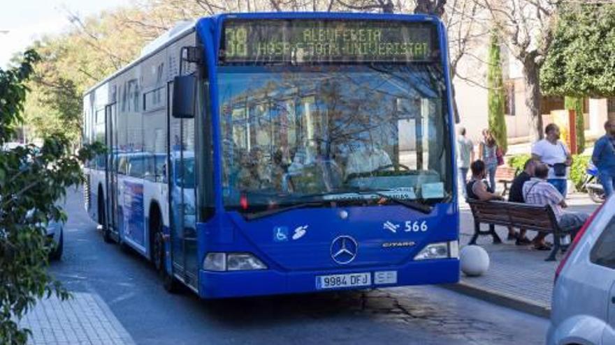 La línea 38 llegará hasta el Hospital de San Vicente.