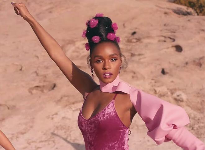 Janelle Monaé en el videoclip 'PYNK'