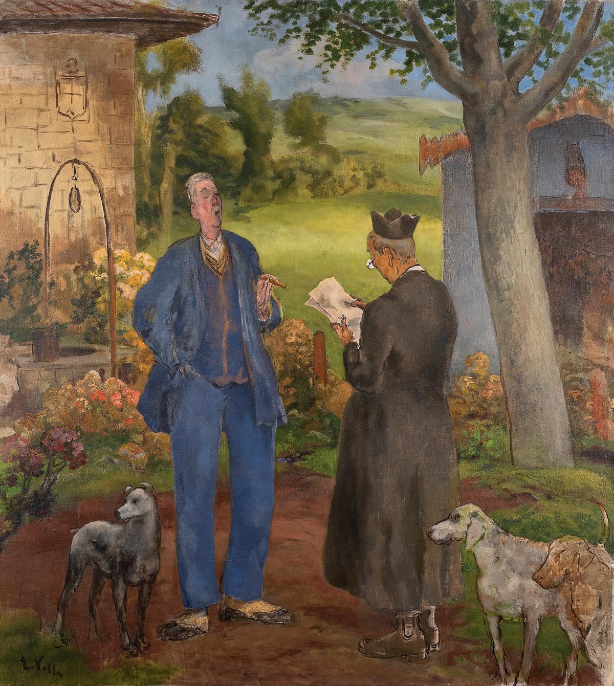 "Don Gaspar Cienfuegos-Jovellanos y Bernaldo de Quirós" hacia el año 1949.