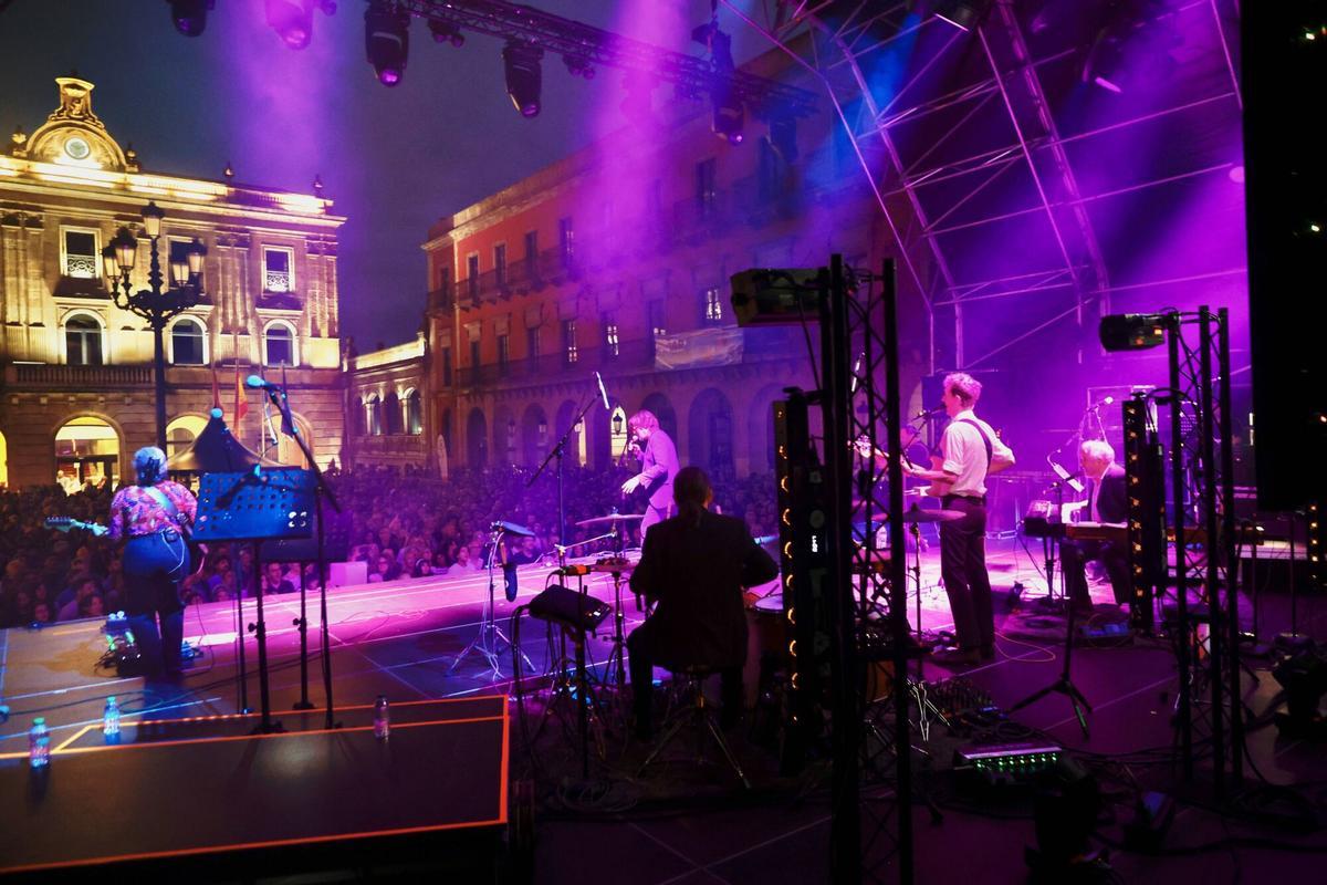 Nacho Vegas, con uevo disco en la Plaza Mayor