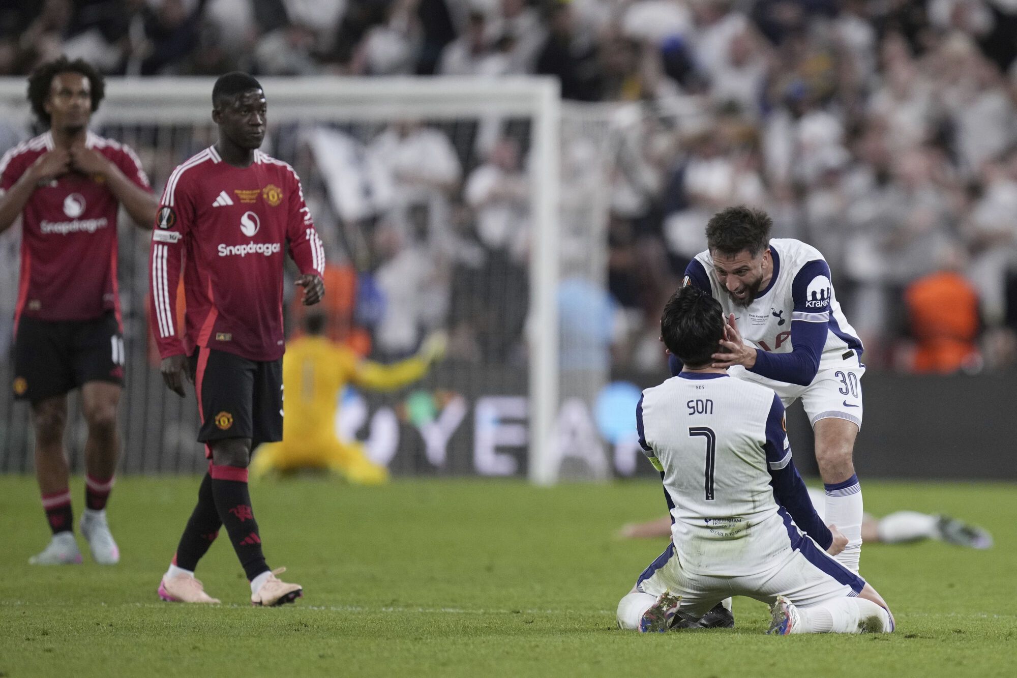 Final de la Europa League: Tottenham Hotspur - Manchester United.