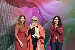 Alba Pau recibe el premio 8M de la Comunidad de Madrid por su defensa desde Ibiza de los niños vulnerables
