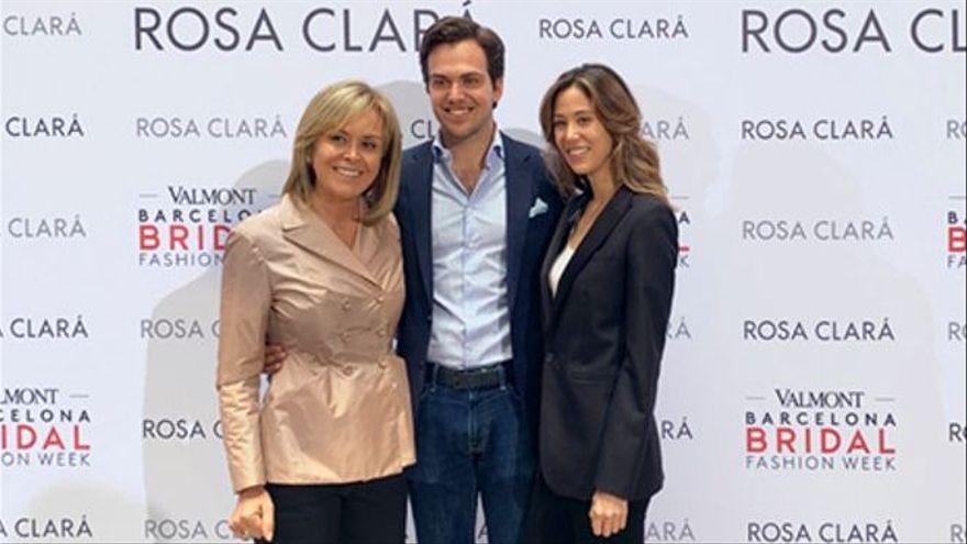 Rosa Clará, Daniel Clará y Anne-Marie Colling.