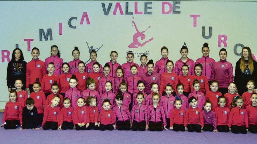 Turón, un valle de gimnastas