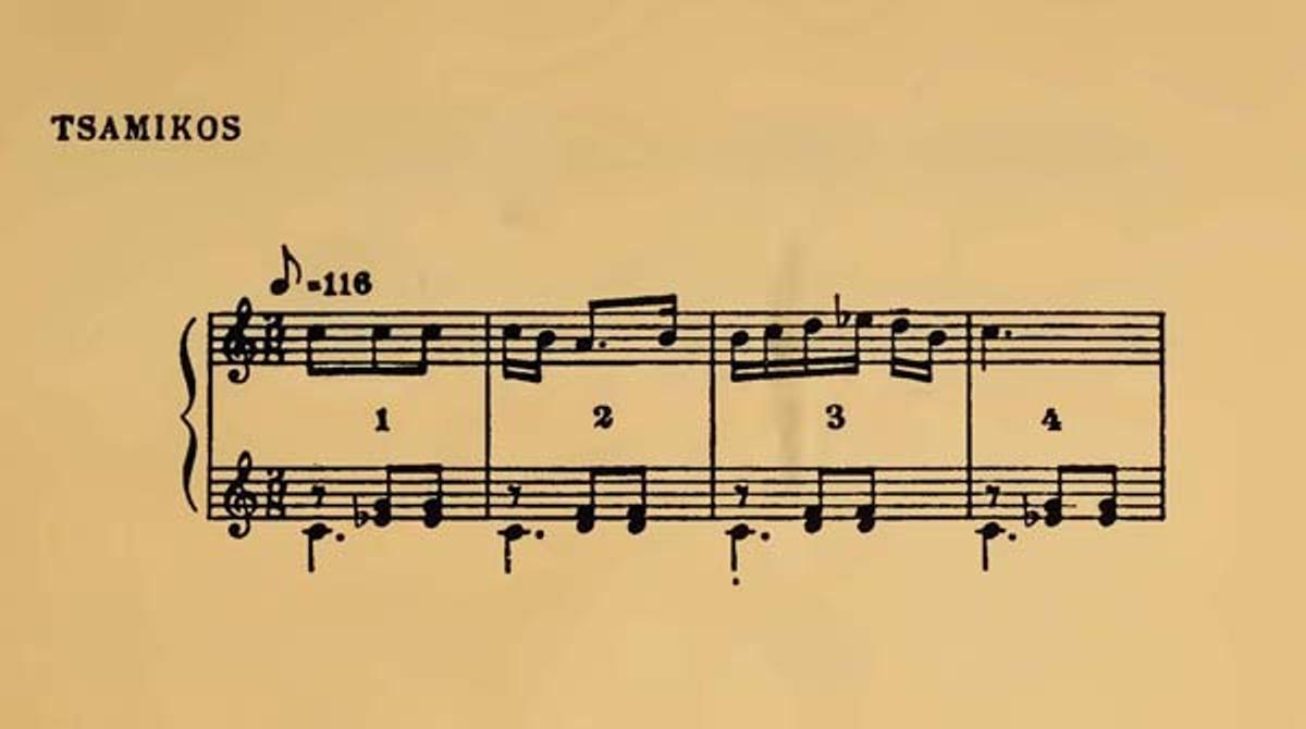 La Comunitat Grega de Barcelona dóna classes de balls populars en un local del carrer de València.