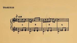 La Comunitat Grega de Barcelona dóna classes de balls populars en un local del carrer de València.