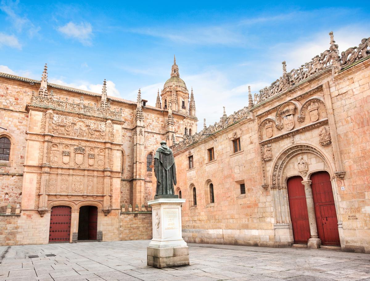 La universidad de Salamanca, la más antigua de España