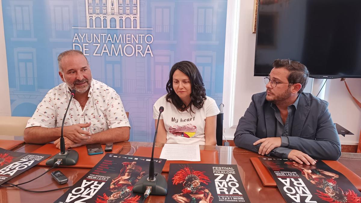 Presentación del Festival Internacional de Folkore de Zamora