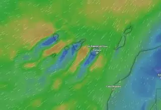 La Aemet advierte de viento fuerte y lluvias en Canarias: estas son las islas más afectadas en las próximas horas