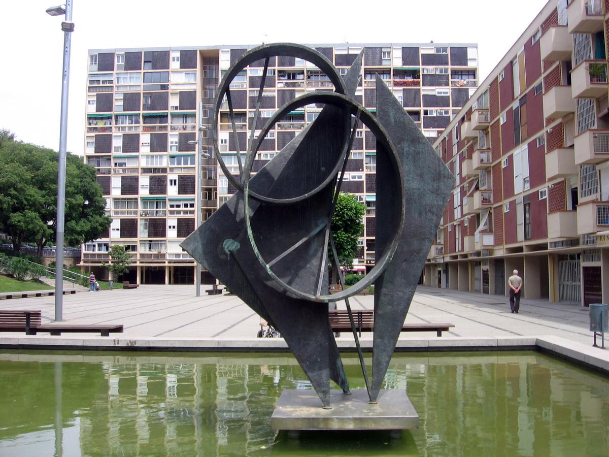 Escultura de bronce de Marcel Martí