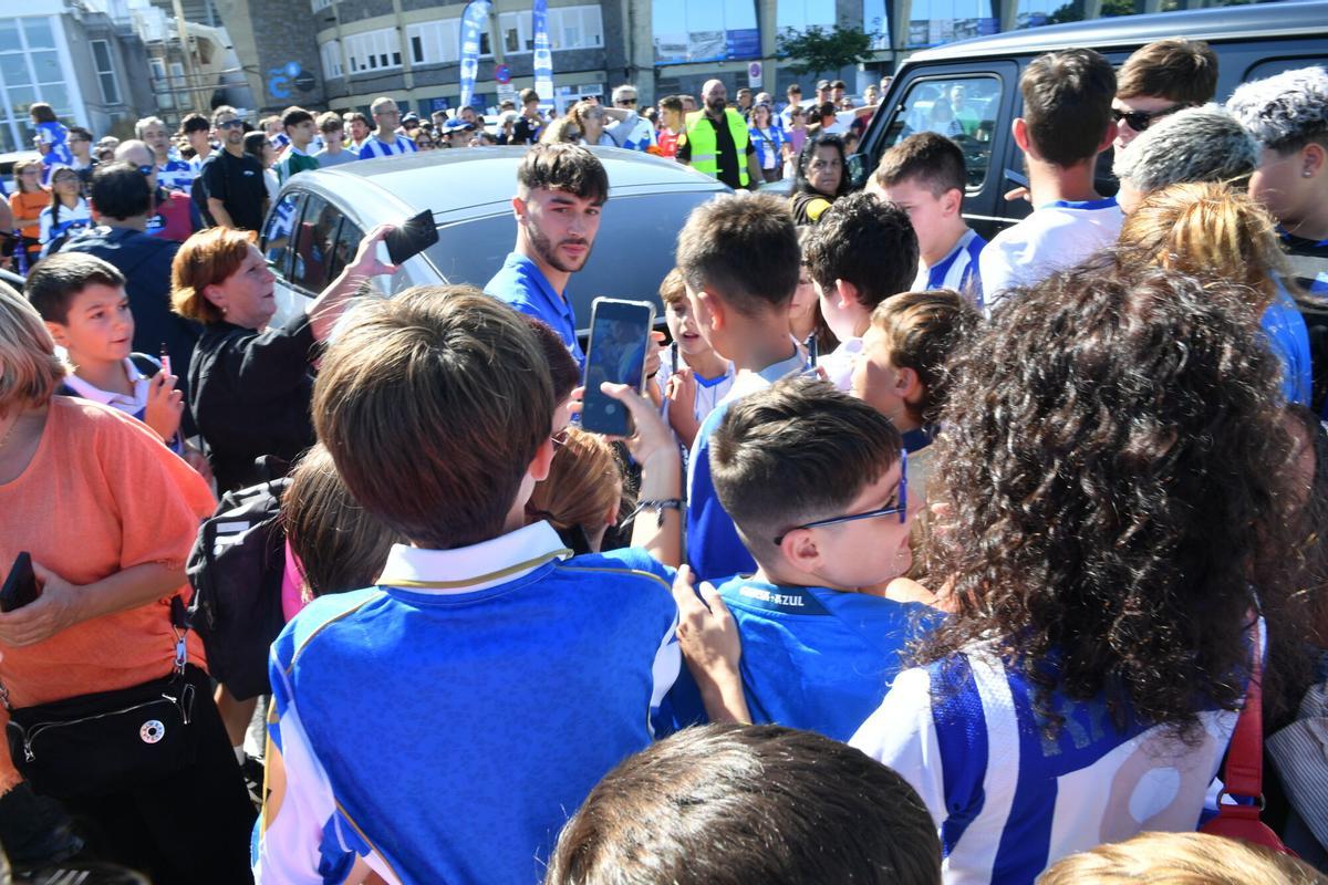 Previa de la afición en el Deportivo-Valencia