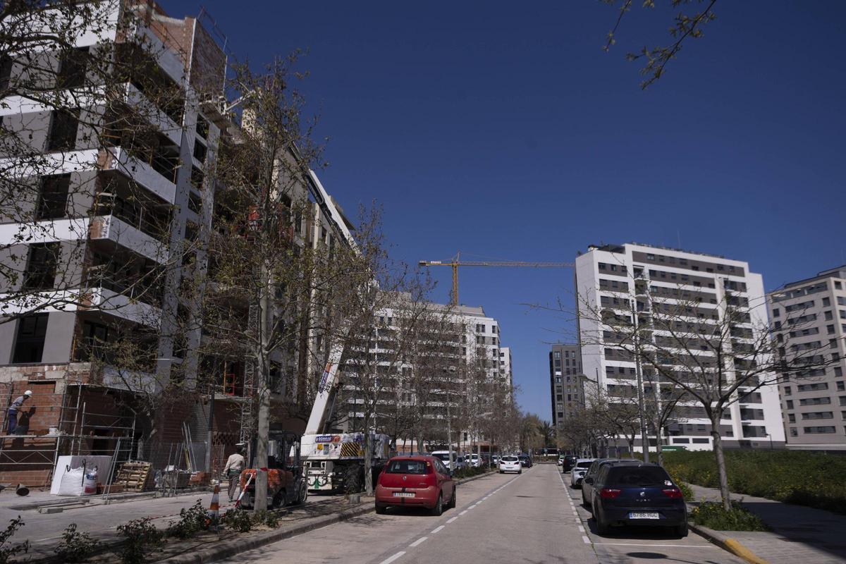 Vivienda de obra nueva en València.