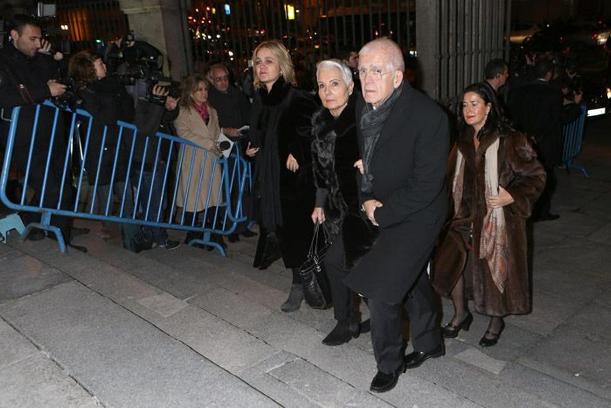 Funeral de la duquesa de Alba, Rosa Oriol y Salvador Tous