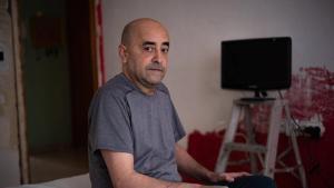 Pere Puig Ribas, en su hogar de Reus.