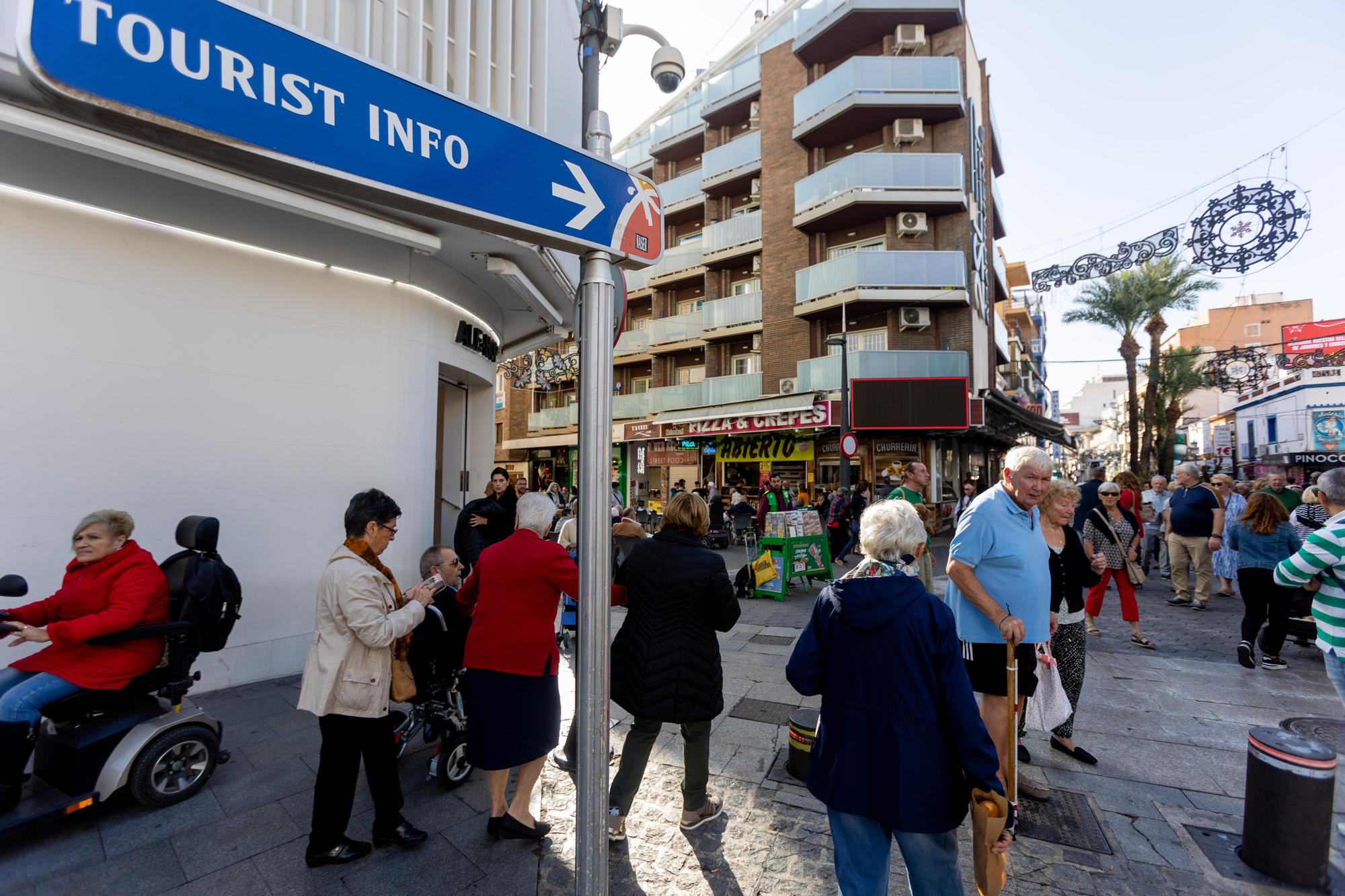 Benidorm afronta un fin de año por encima del 80% de ocupación