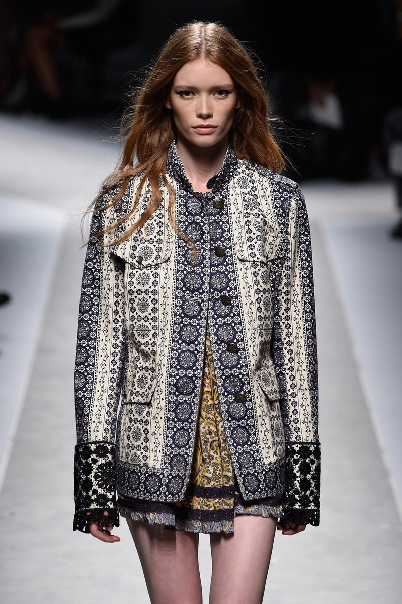 MFW: Fay Primavera/Verano 2016, chaqueta estampada