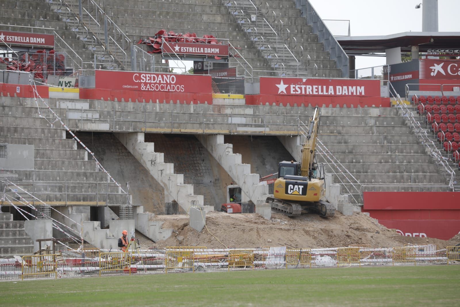 Umbauarbeiten in Son Moix - hier entsteht das neue Stadion von Real Mallorca