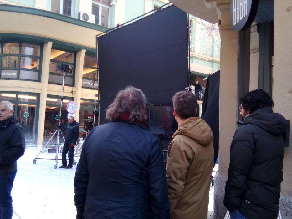 Antena 3 grava a Manresa el seu anunci de Nadal