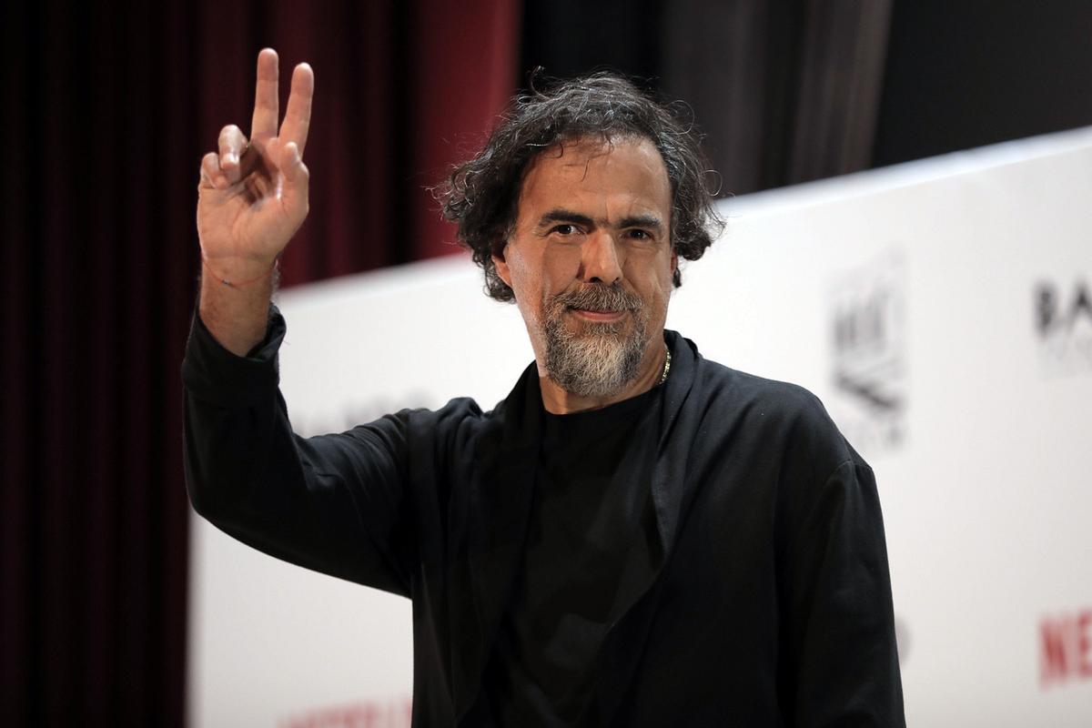 Alejandro González Iñárritu en el Festival Internacional de Cine de Morelia (FICM).