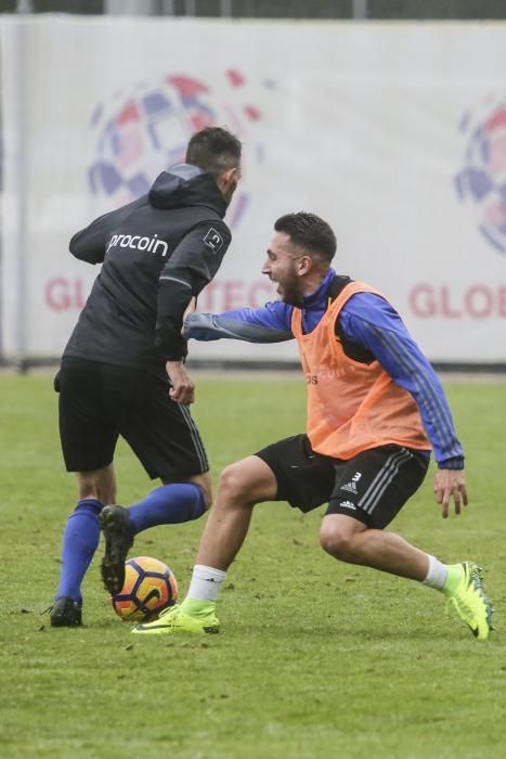 Entrenamiento del Real Oviedo