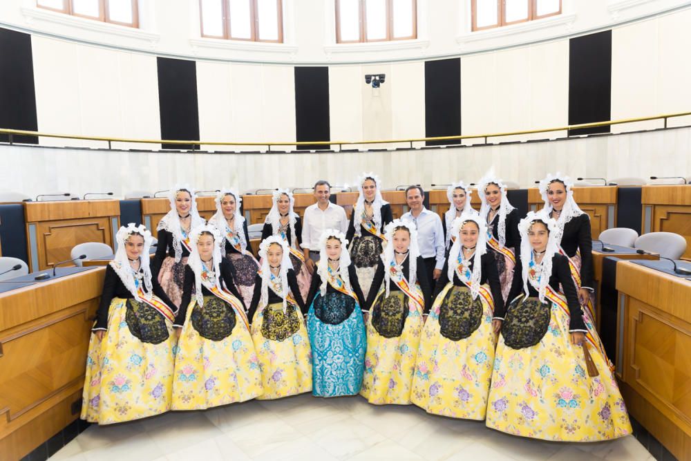 Visitas de las Belleas del Foc y sus damas