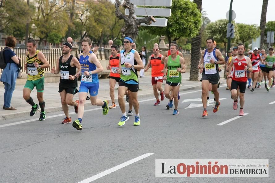 Media Maratón de Murcia: paso por la Avenida del Infante