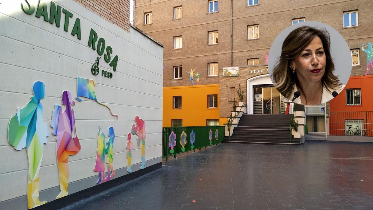 Vídeo | El otro colegio de Natalia Chueca, un centro educativo concertado, católico y emblema de Zaragoza