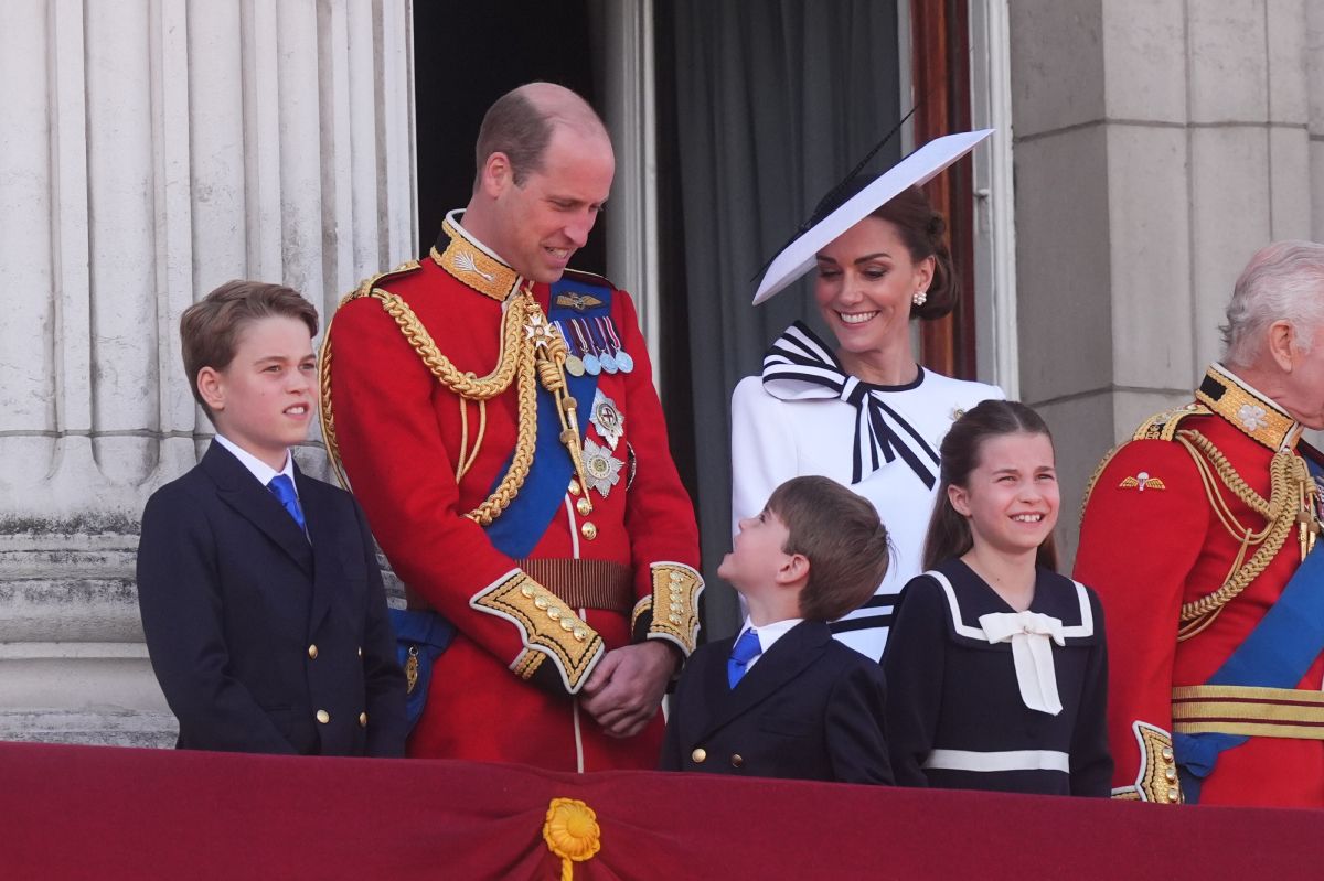Kate Middleton y Guillermo muy cómplices con sus hijos