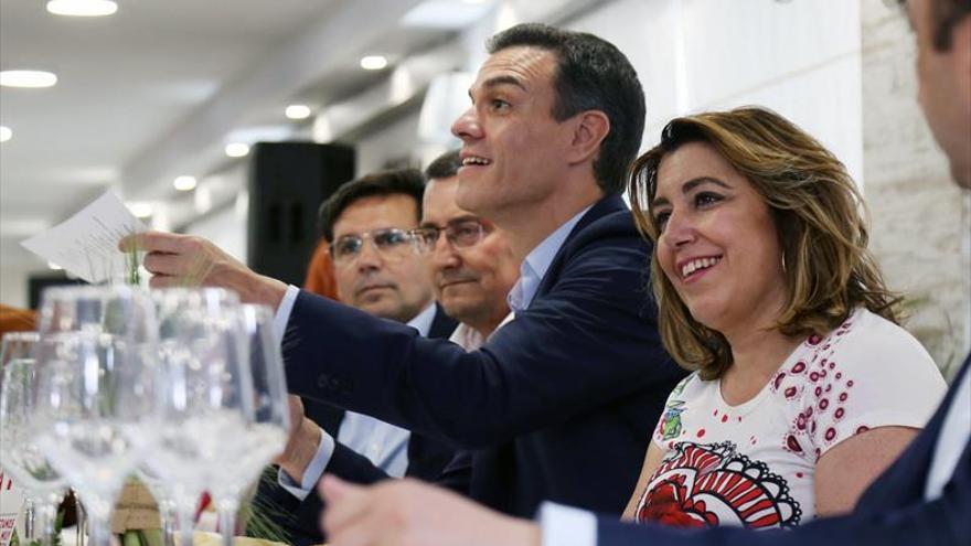 La campaña une a Pedro Sánchez y Susana Díaz