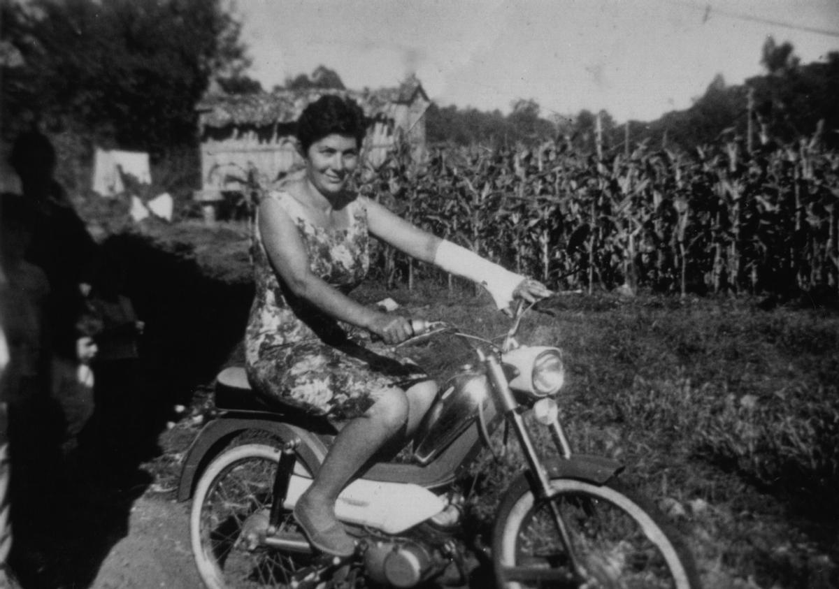 Lidia Moreira Coto de joven.