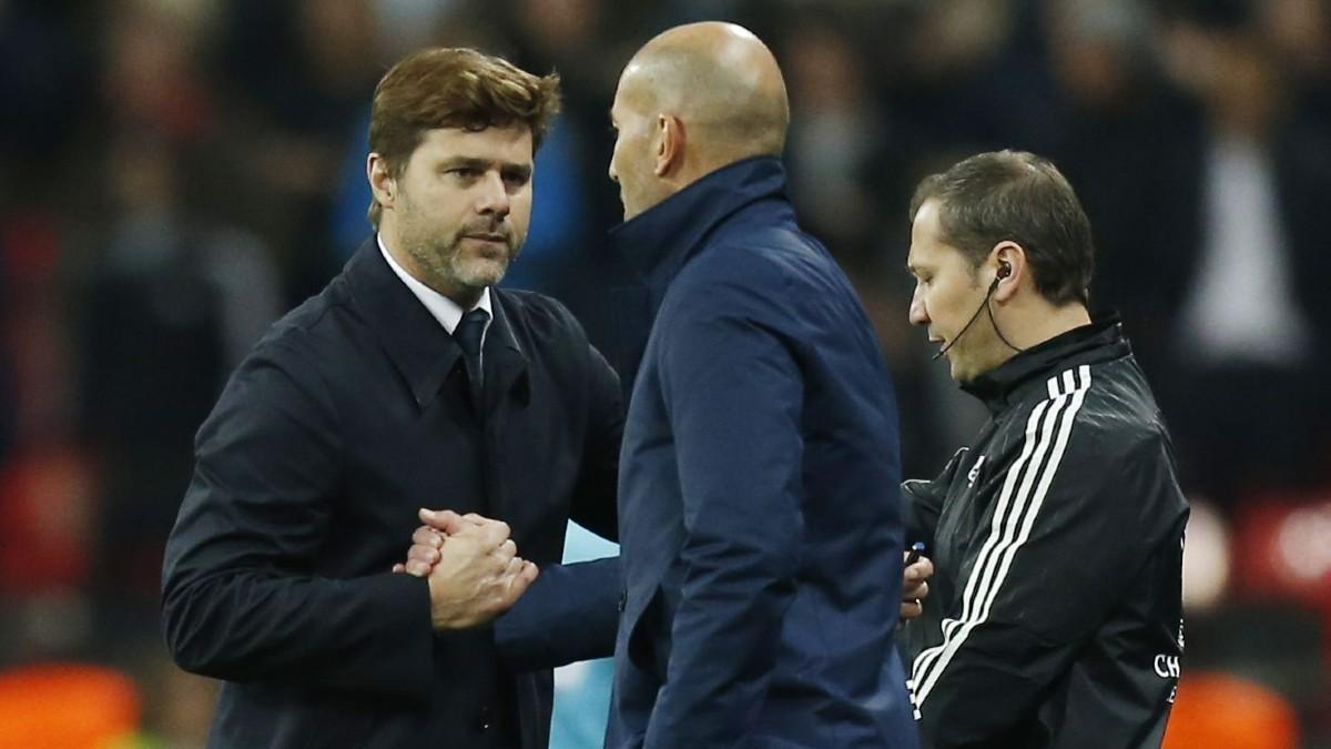 Mauricio Pochettino y Zinédine Zidane
