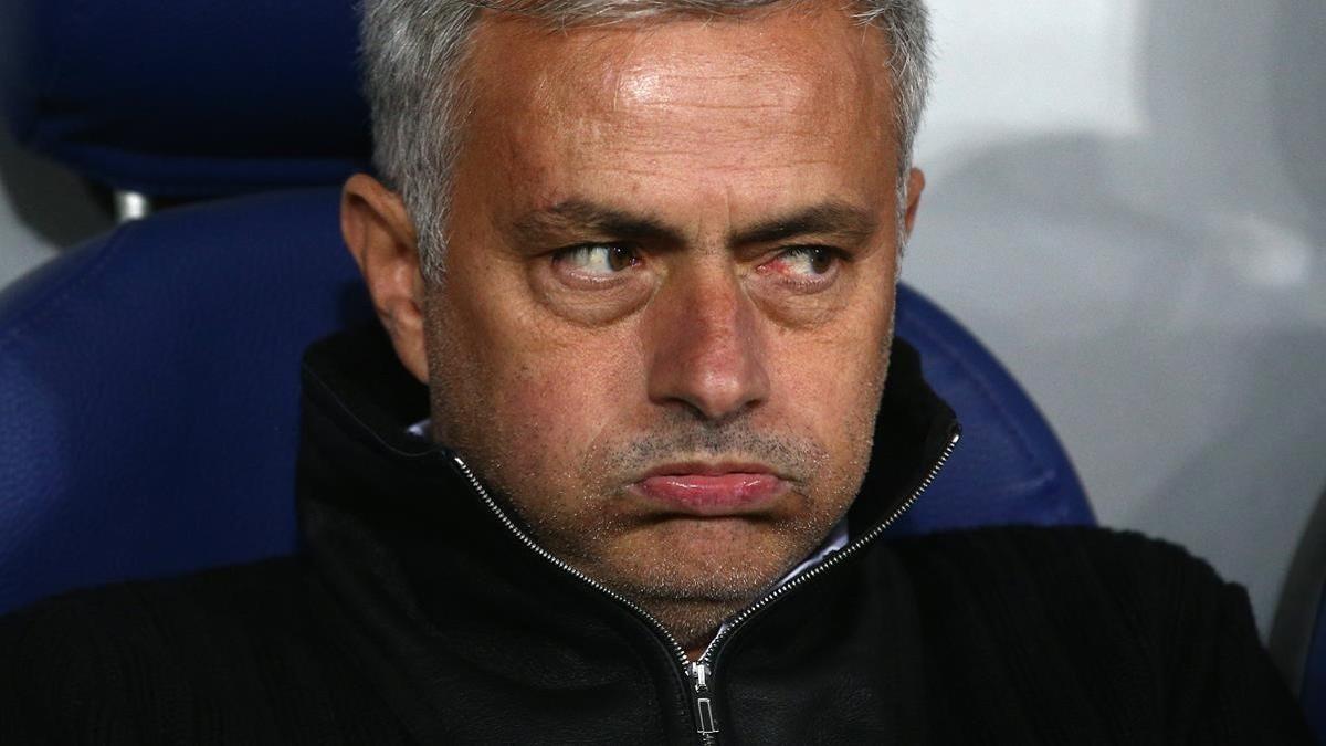 Jose Mourinho, actual entrenador de Manchester United.