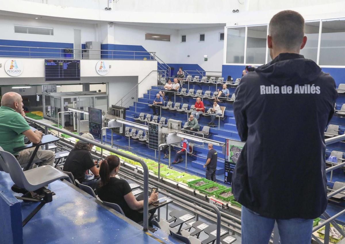 Una subasta en la Nueva Rula de Avilés este año. | P. S.