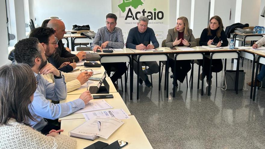 Actaio aprueba la gestión del acuerdo territorial para fomentar el empleo en Ontinyent, Ibi y Alcoi
