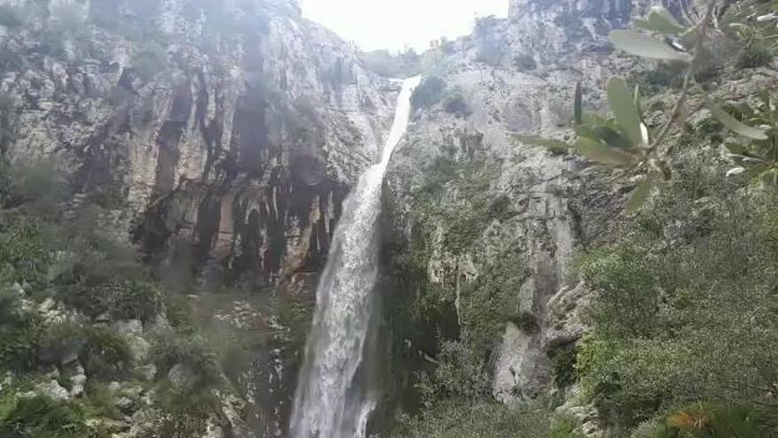 La Vall de Laguar recupera el espectacular Salto de Fleix