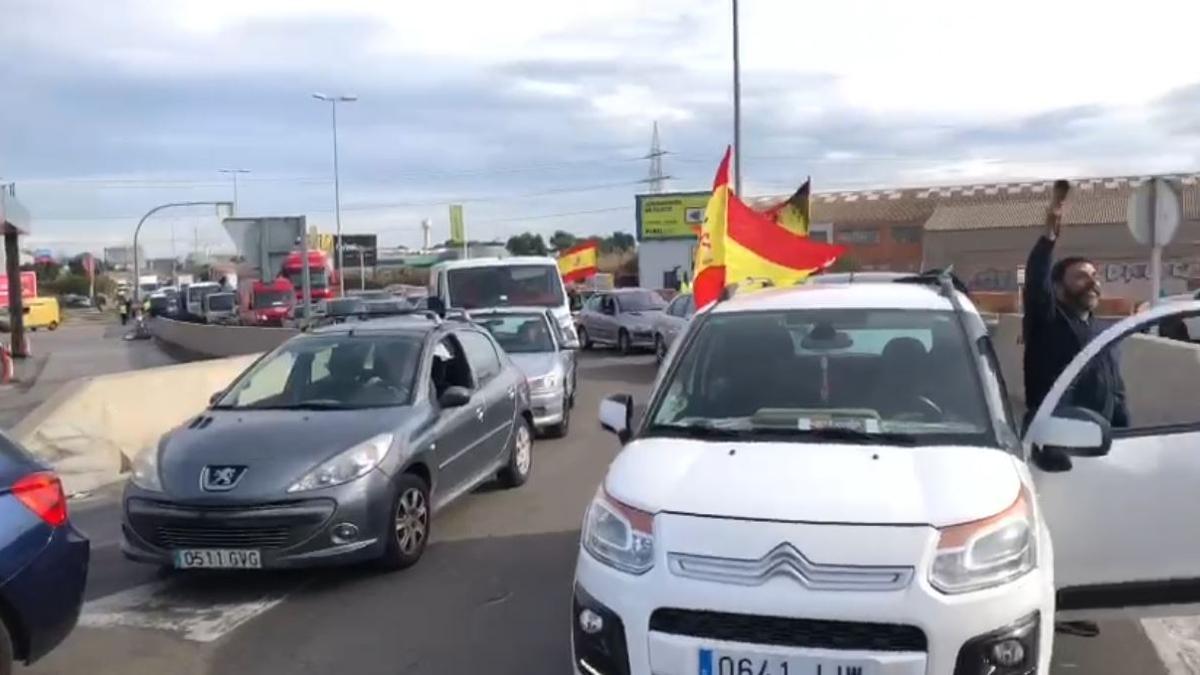 Colapso en Castellón por las protestas de los agricultores