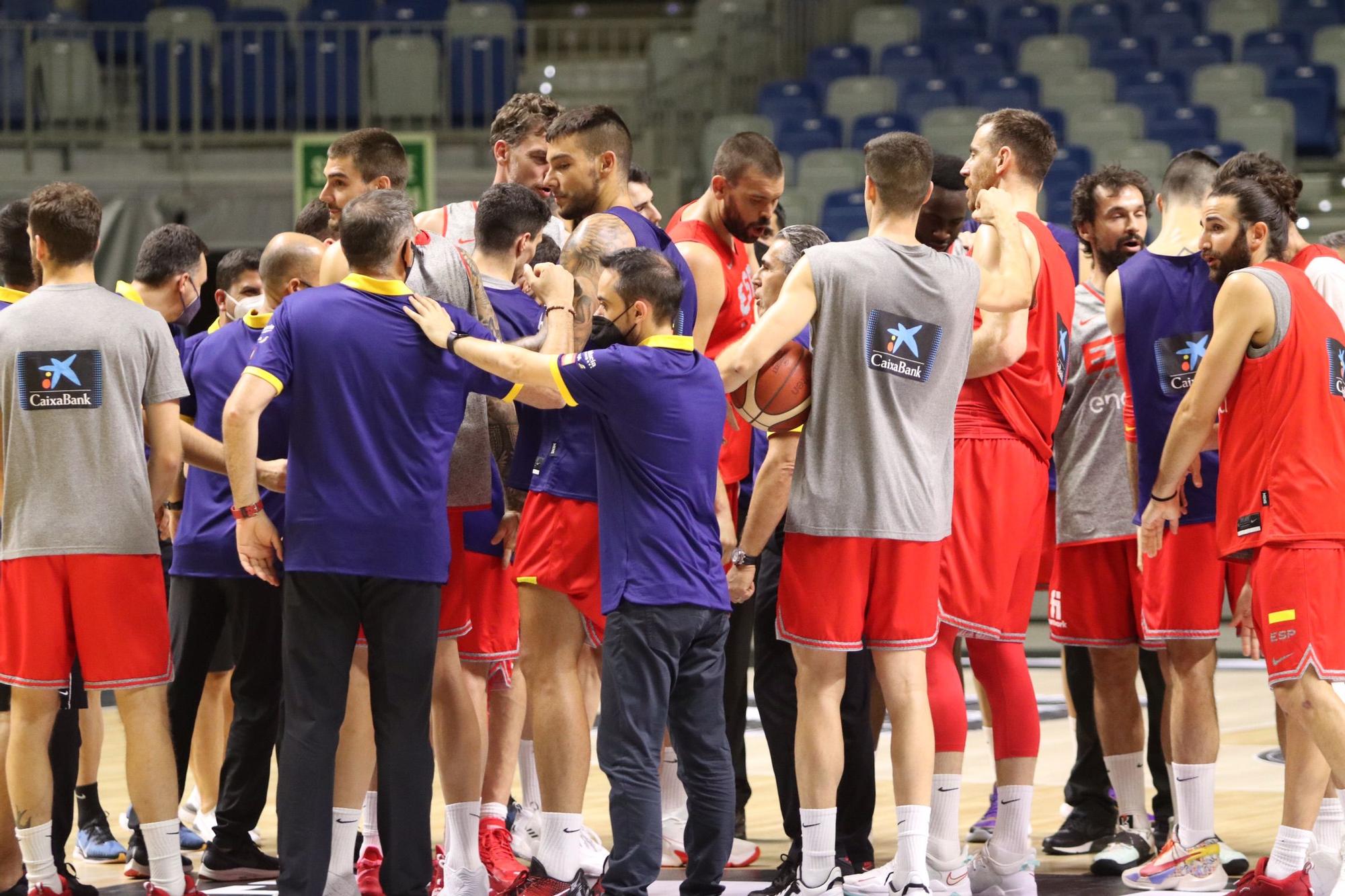 España se entrena en el Carpena