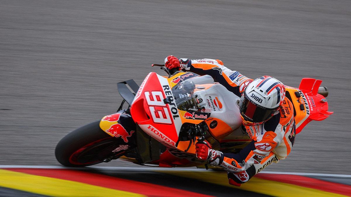 Márquez, en el GP de Alemania