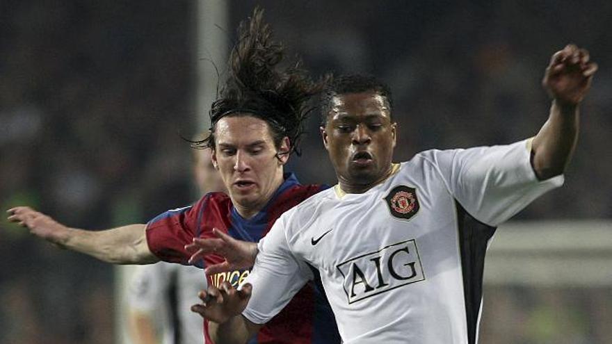 El futbolista Patrice Evra.