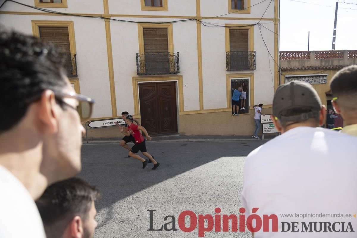 Cuarto encierro en las Fiestas de Moratalla