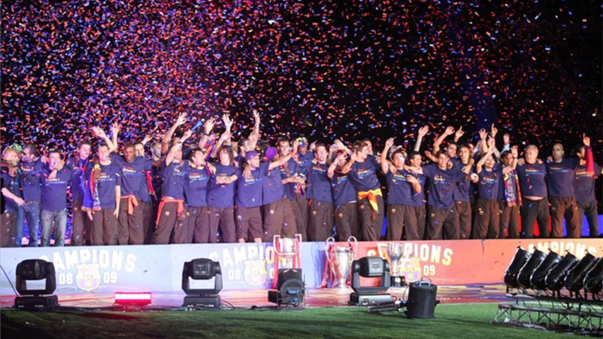 El Camp Nou volverá a ser el escenario de las celebraciones